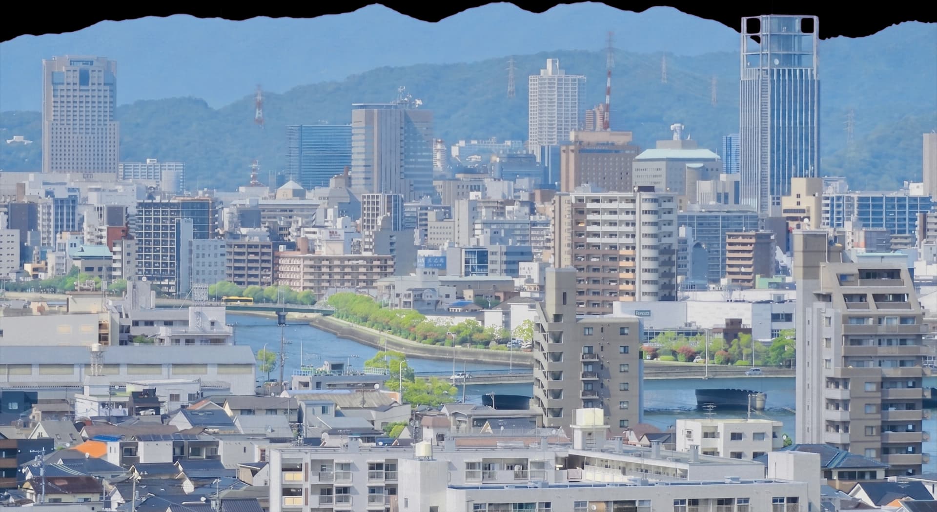 広島市の街並み